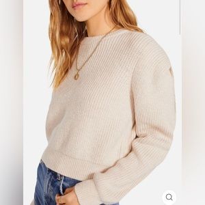 XS BB Dakota by Steve Madden Beige Sweater